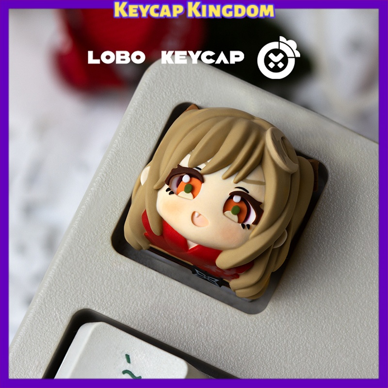 3D Printing Keyboard Keys - Princesse cosmique Kaguya ! Keycap artisanal