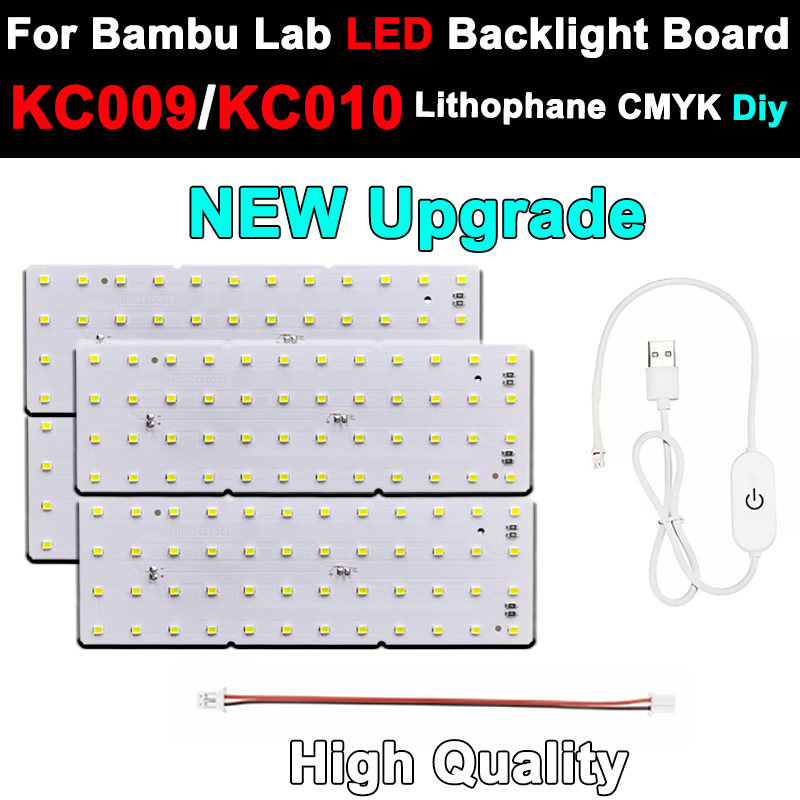 3D Printing Bambu Lab - Panneau Led Lithophane pour laboratoire Bambu,