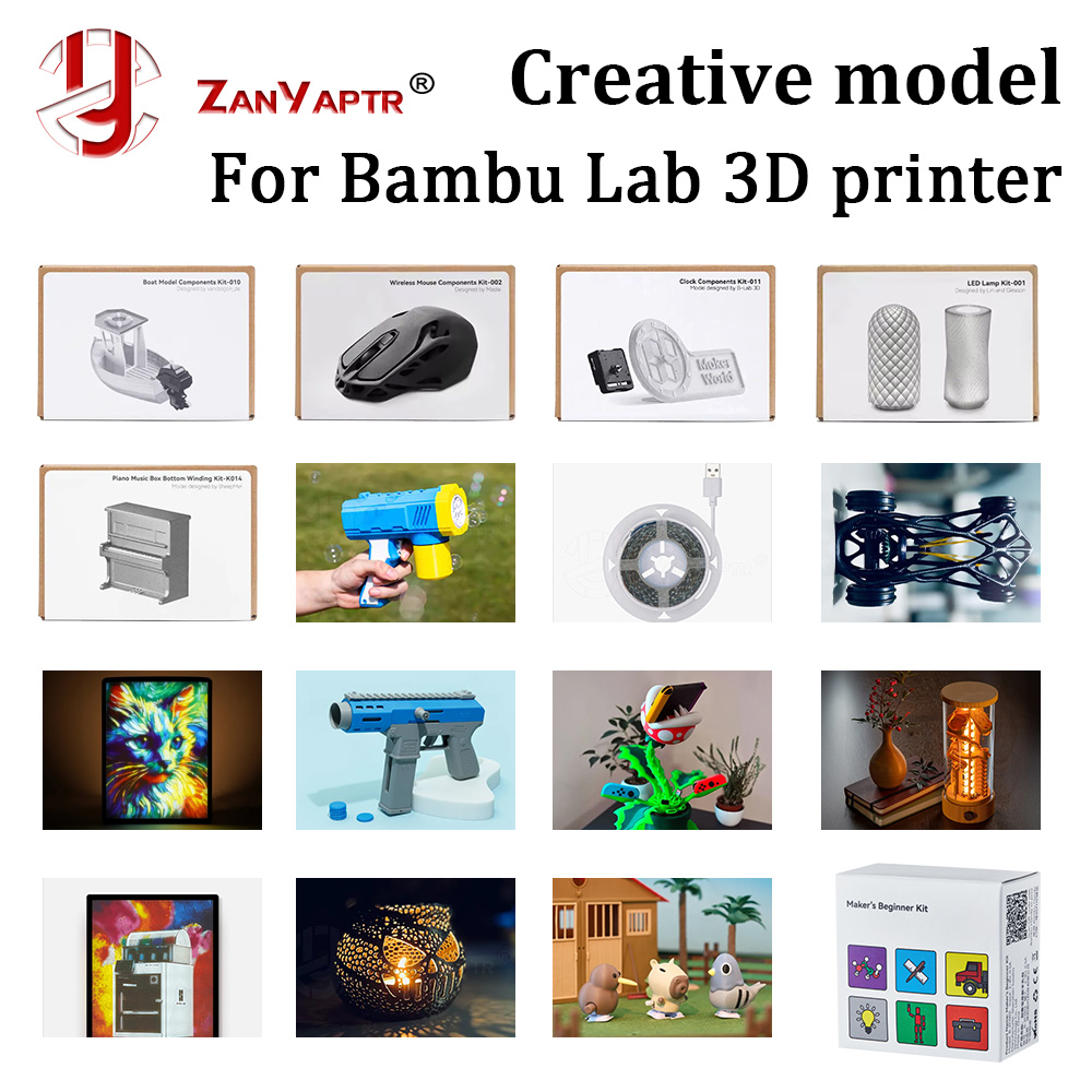 3D Printing Bambu Lab - Composants créatifs DIY pour Bambu Lab