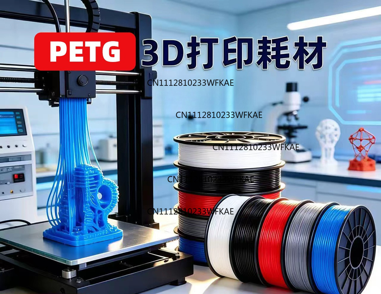 3D Printing Material - Consommables d'impression 3D, fil PETG adapté