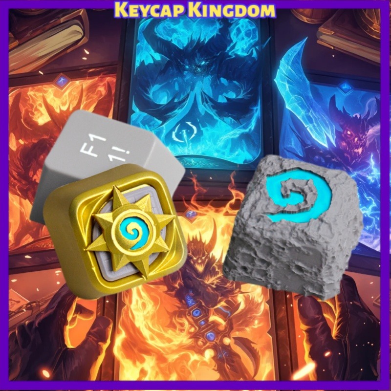3D Printing Keyboard Keys - Hearthstone WOW – Capuchons de touches