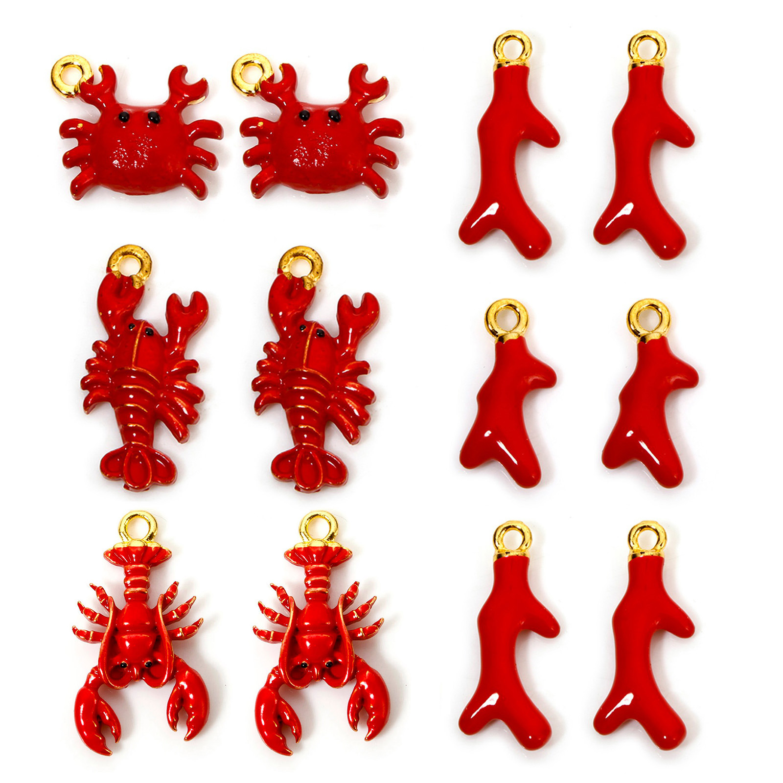 3D Printing Jewellery - 10 pièces en alliage de Zinc