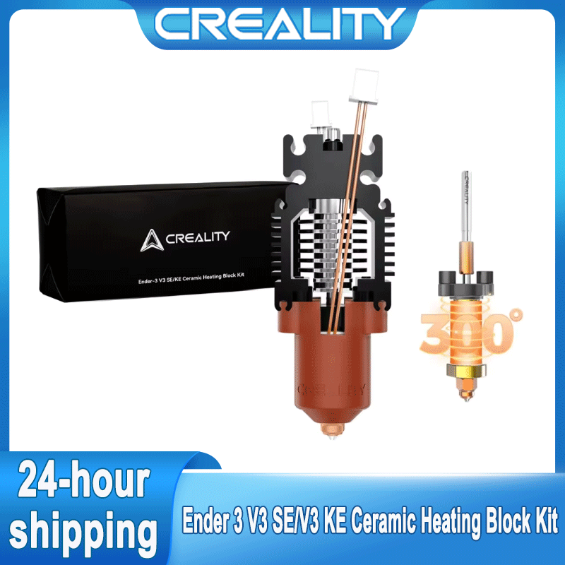 3D Printer Nozzle Brass - Kit de bloc chauffant en céramique