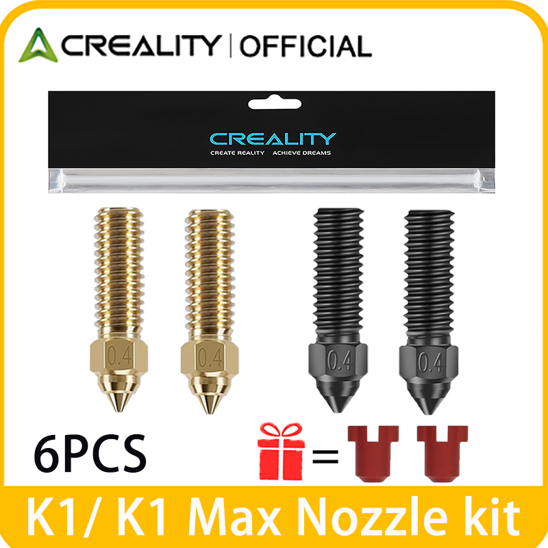 3D Printer Nozzle Brass - Kit de buses officiel Creality K1/K1