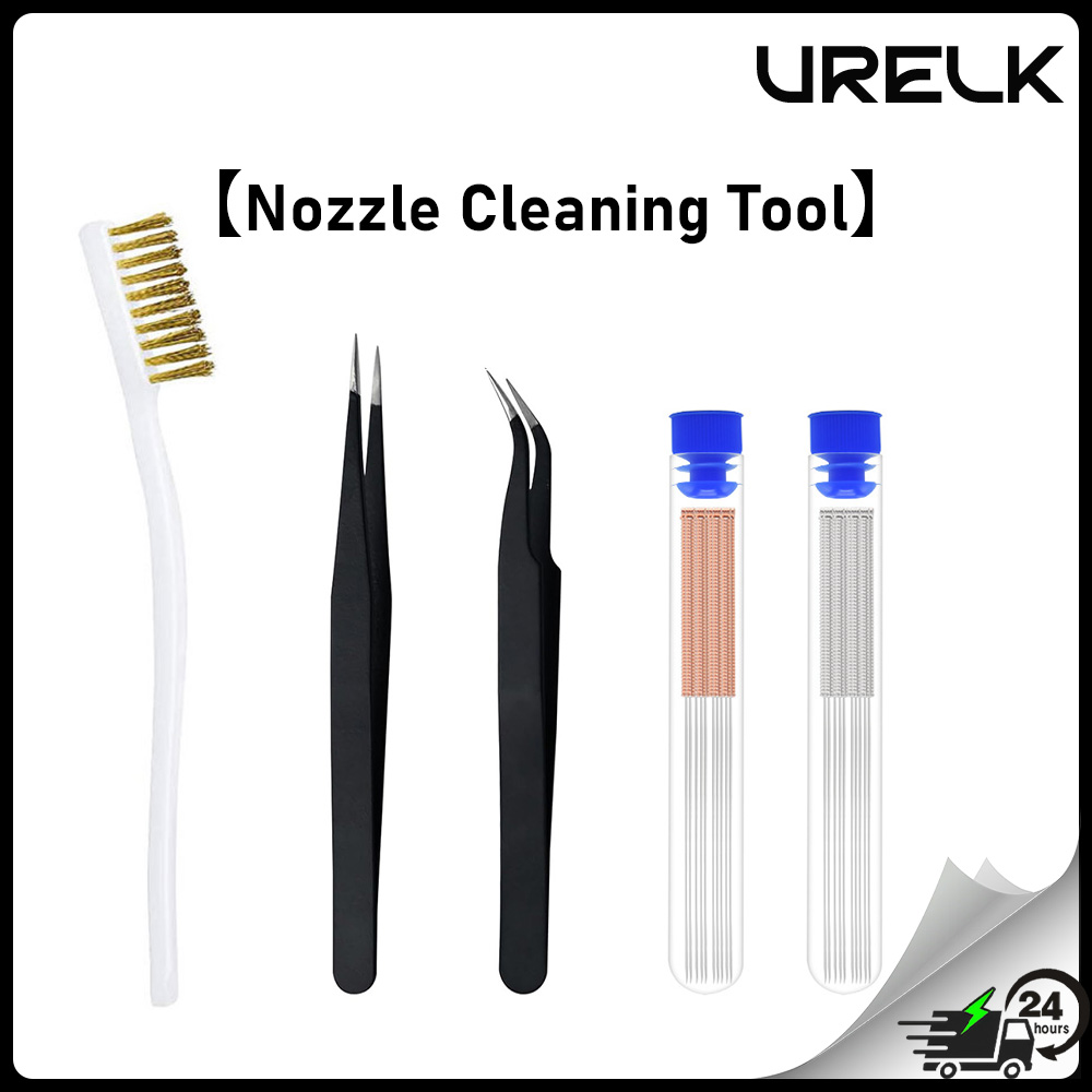 3D Printer Nozzle Brass - Kit d'outils de nettoyage de buses