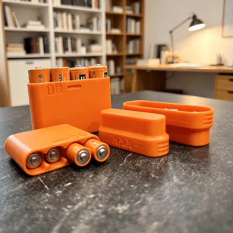 3D Printing Housing - Boîte de rangement pour piles AA