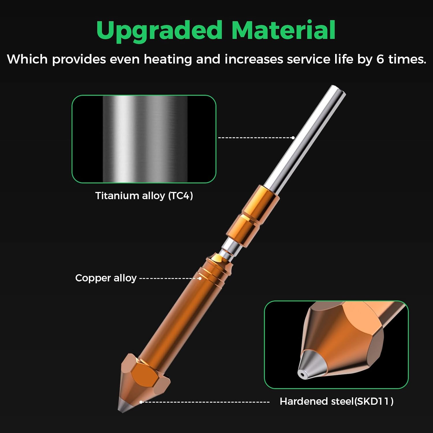 Buse Creality Original Ender 3 - 3D Printer Nozzle Brass avis et prix