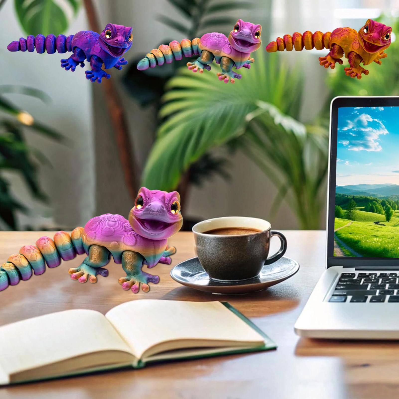 Figurine Gecko imprimée en 3D, - 3D Printing Lizard avis et prix