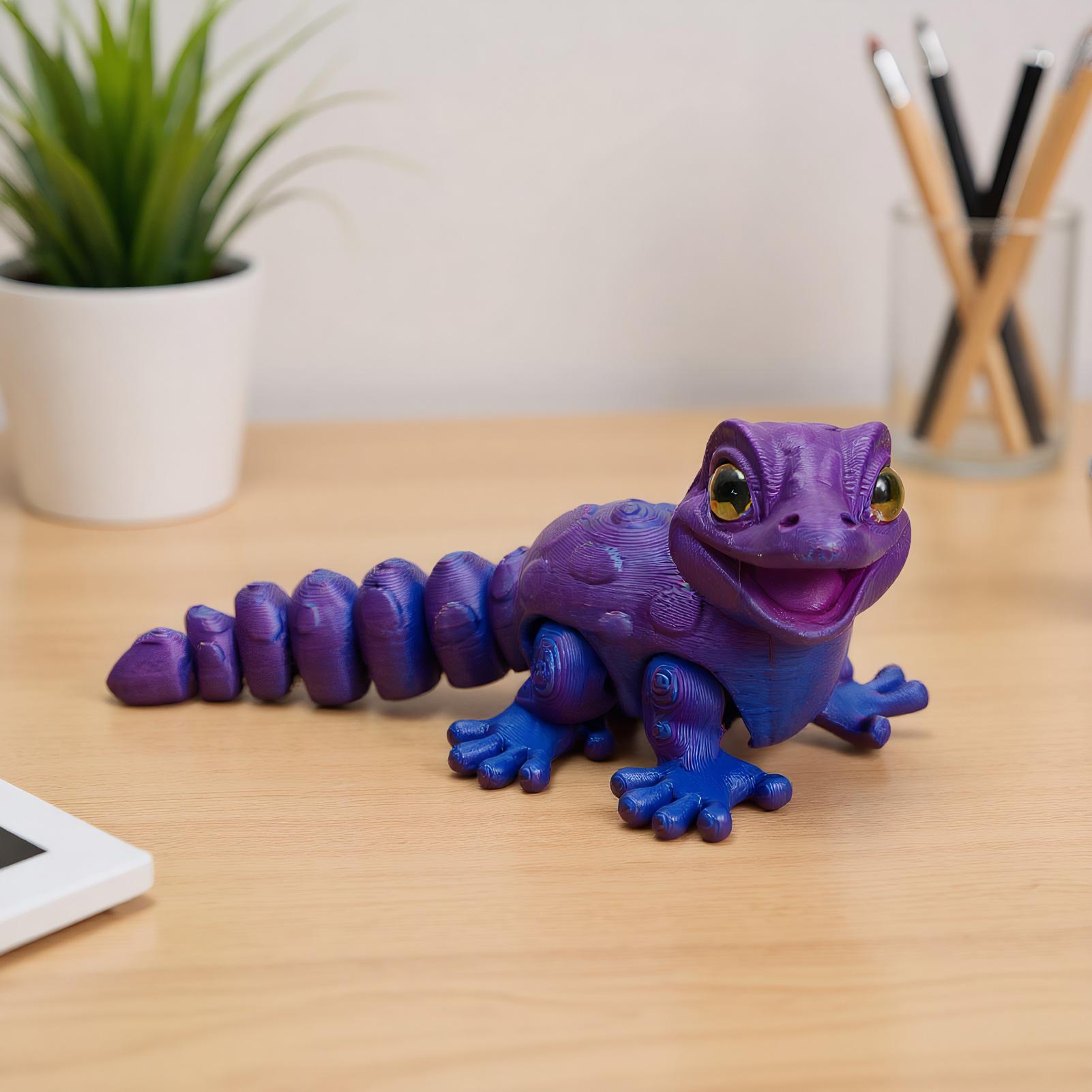 Figurine Gecko imprimée en 3D, - 3D Printing Lizard avis et prix