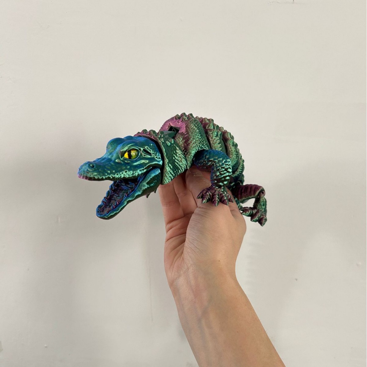Crocodile imprimé en 3D avec b - 3D Printing Lizard avis et prix