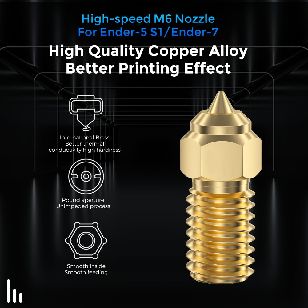 Buses officielles Creality End - 3D Printer Nozzle Brass avis et prix