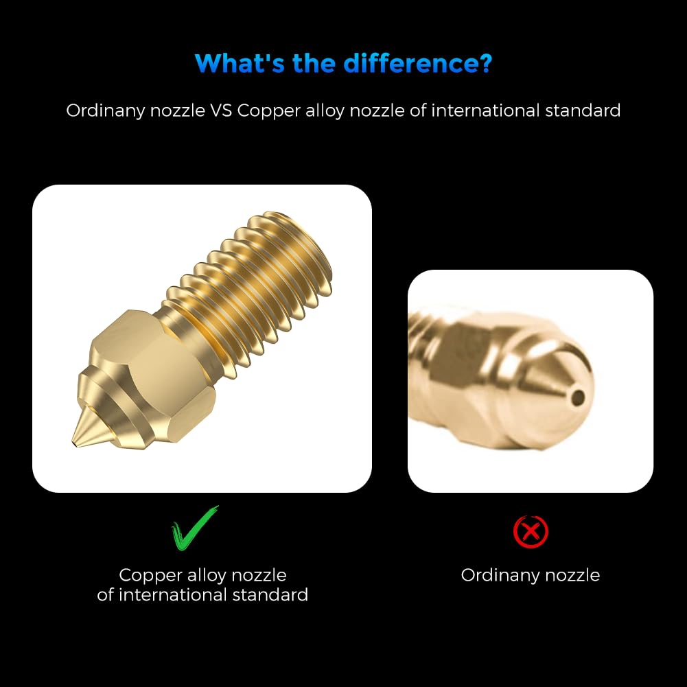 Buses officielles Creality End - 3D Printer Nozzle Brass avis et prix