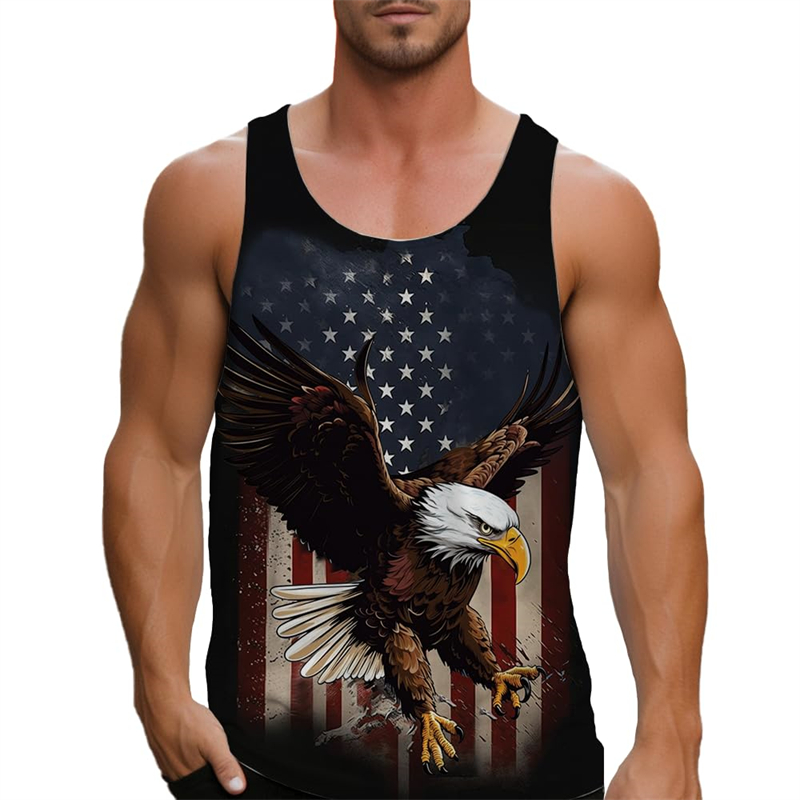 T-shirt graphique imprimé 3D A - 3D Printing Eagle avis et prix