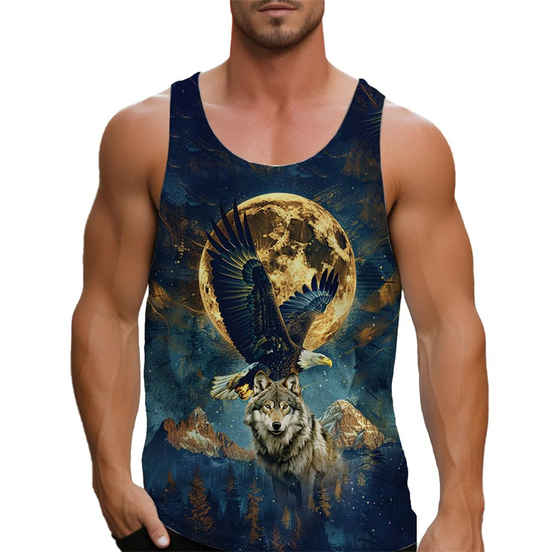 T-shirt graphique imprimé 3D A - 3D Printing Eagle avis et prix