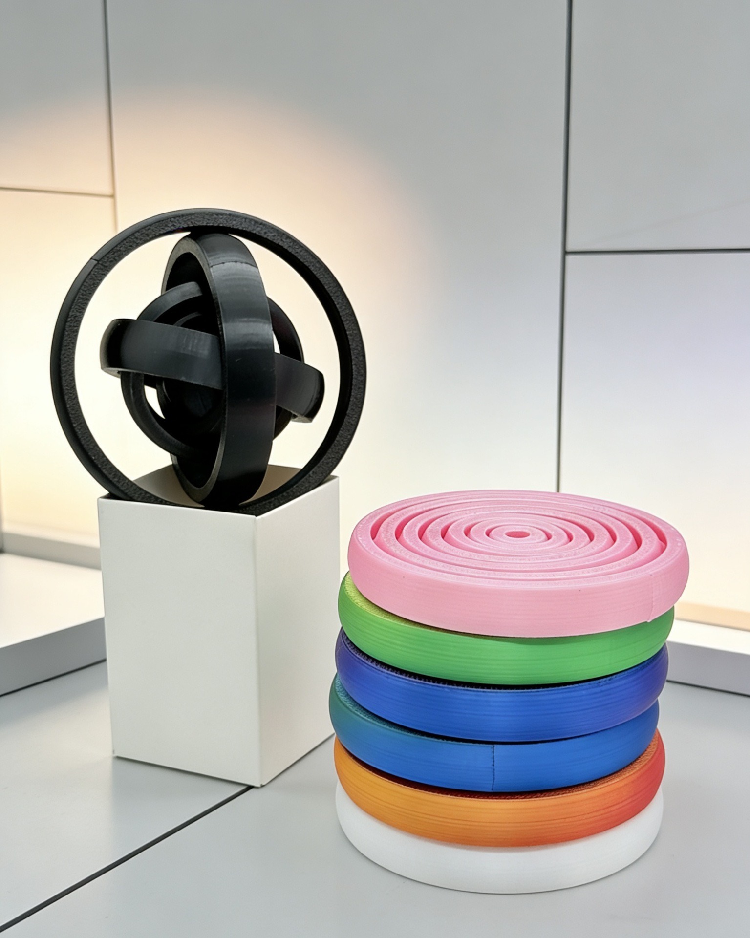 Anneau de doigt rotatif fantai - 3D Printing Drawing avis et prix