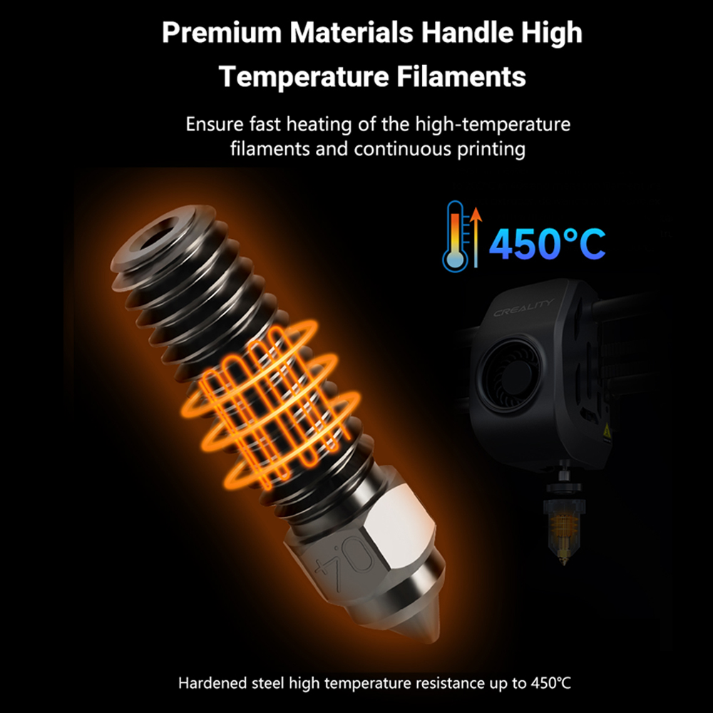 Buse pour Creality K1 K1 Max E - 3D Printer Nozzle Brass avis et prix