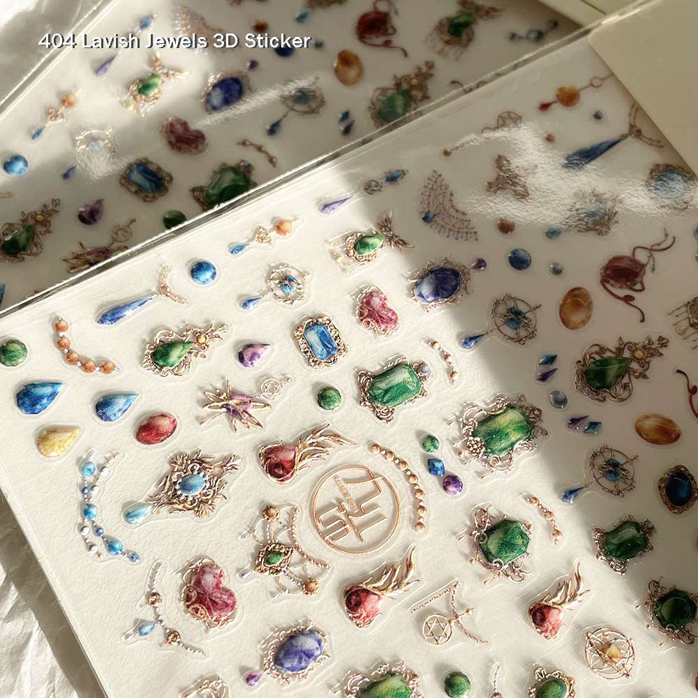 Autocollants pour ongles 3D Vi - 3D Printing Jewellery avis et prix