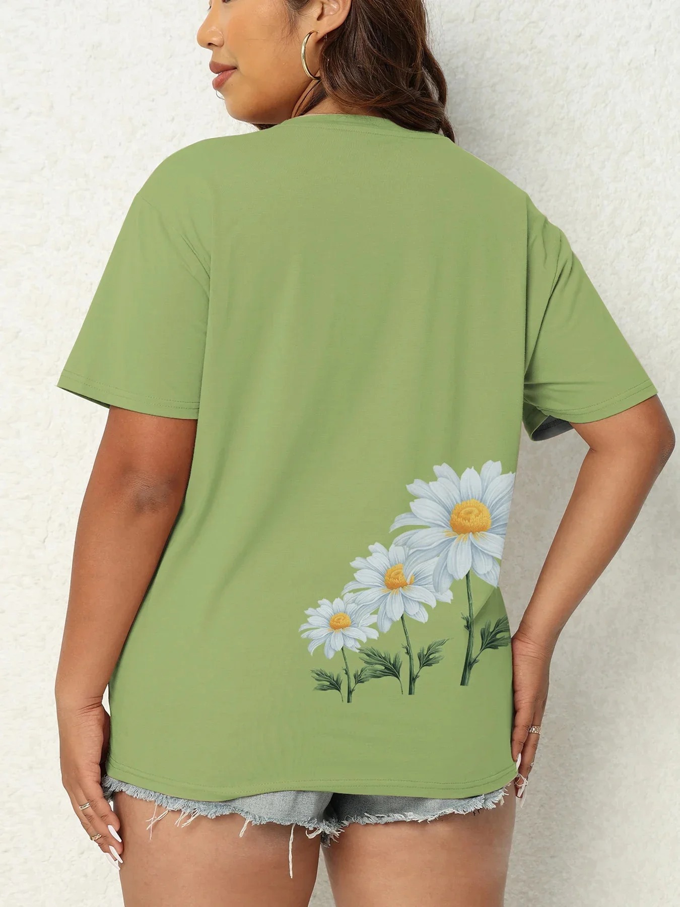 CLOOCL T-shirts à fleurs Daisy - 3D Printing Drawing avis et prix