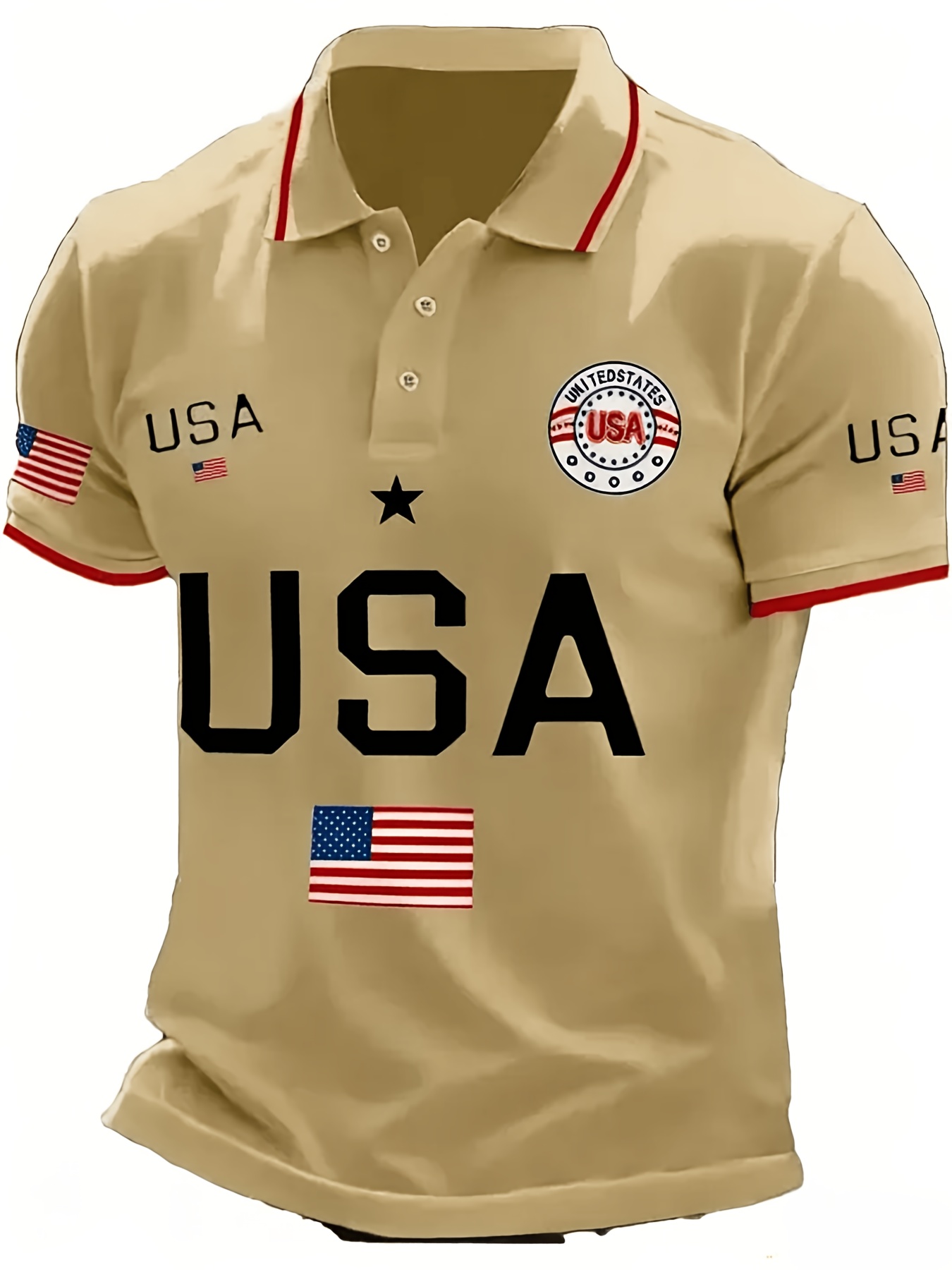 Polo Homme USA 250ème Annivers - 3D Printing Eagle avis et prix