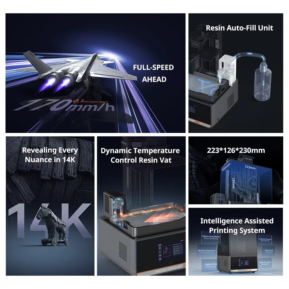 Imprimante 3D à résine LCD hau - 3D Printing Nerd avis et prix