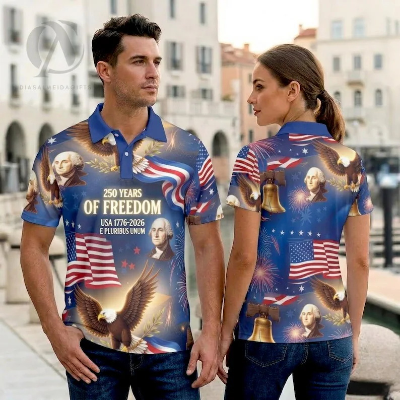 Polo de golf patriotique pour  - 3D Printing Eagle avis et prix