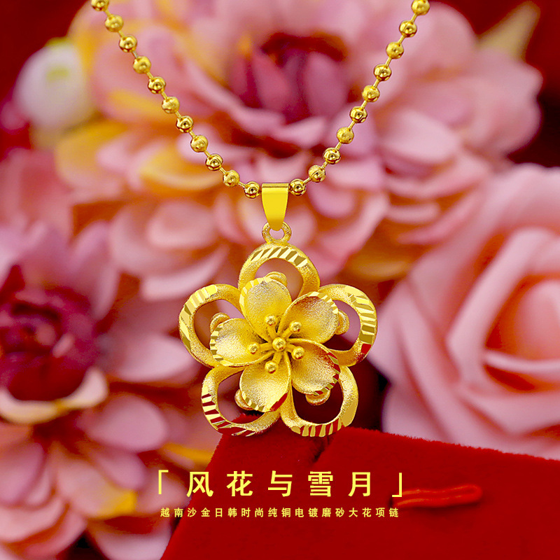Pendentif tournesol en or pur  - 3D Printing Jewellery avis et prix