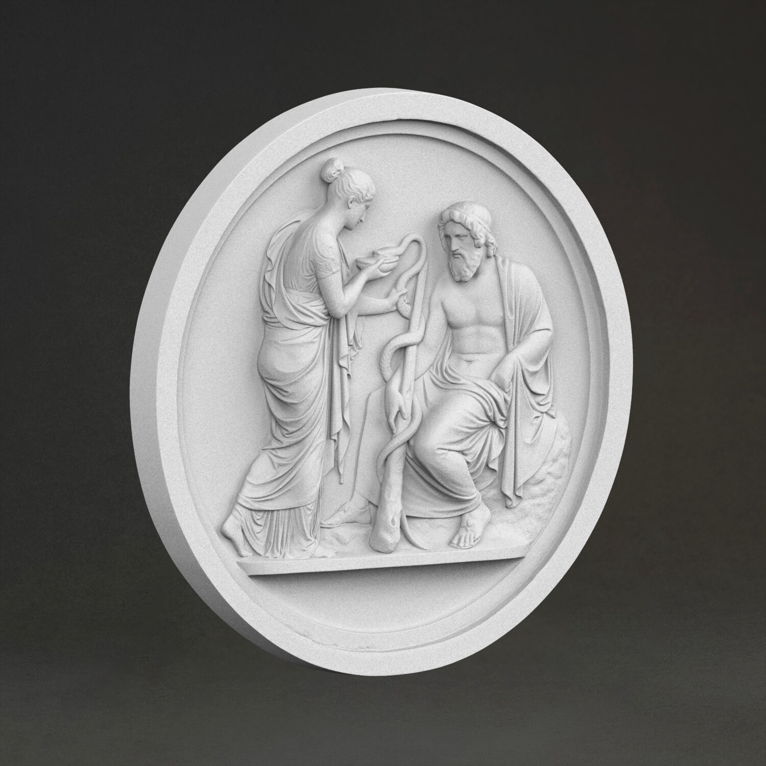 Sculpture « Recitation de Némè - 3D Printing Material avis et prix