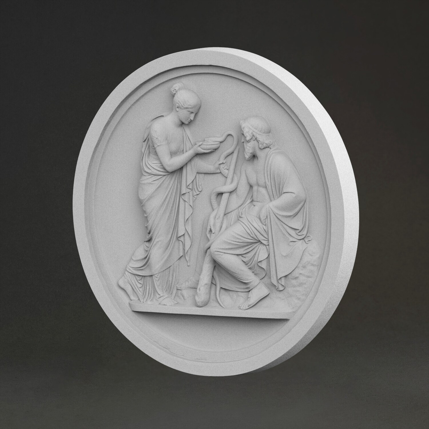 Sculpture « Recitation de Némè - 3D Printing Material avis et prix