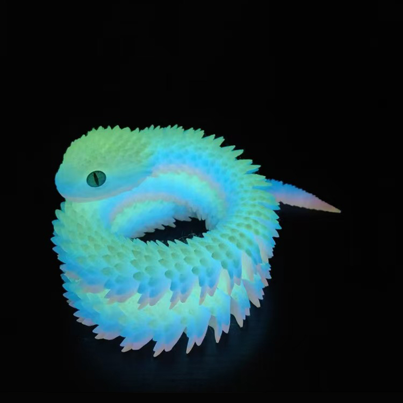 Serpent lumineux imprimé en 3D - 3D Printing Lizard avis et prix