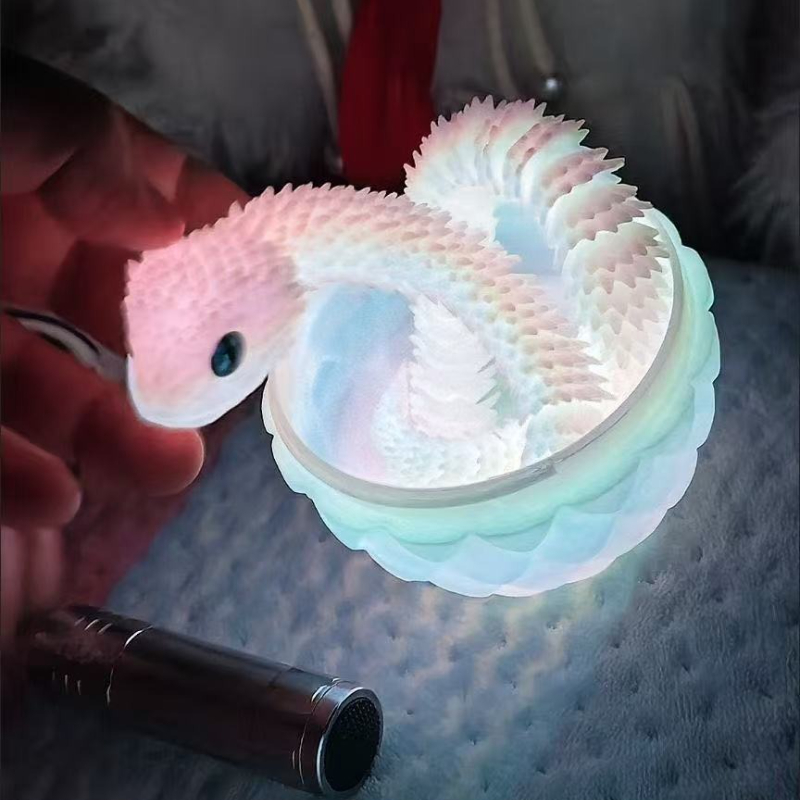 Serpent lumineux imprimé en 3D - 3D Printing Lizard avis et prix