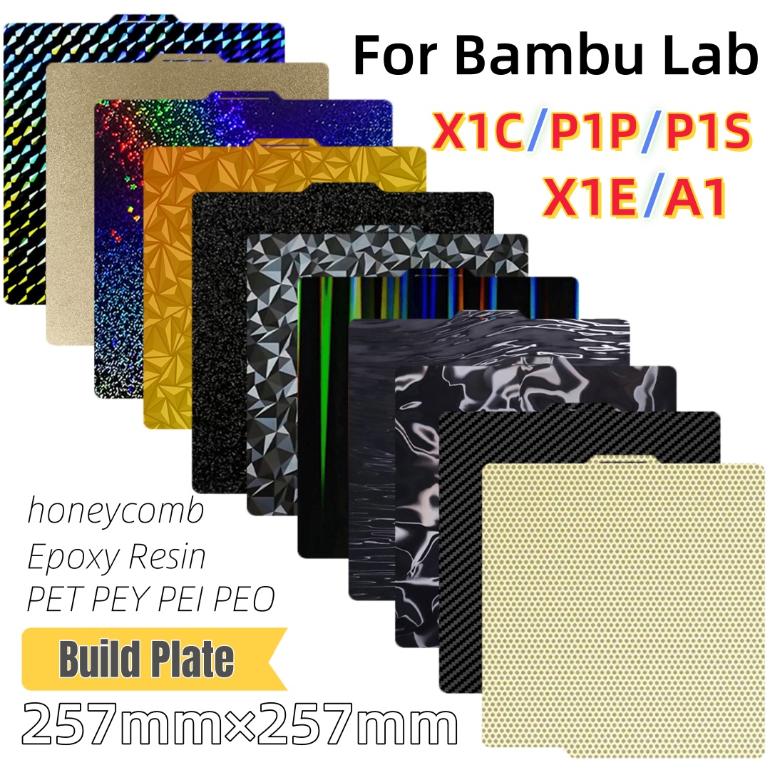 Plaque de construction 257x257 - 3D Printing Bambu Lab avis et prix