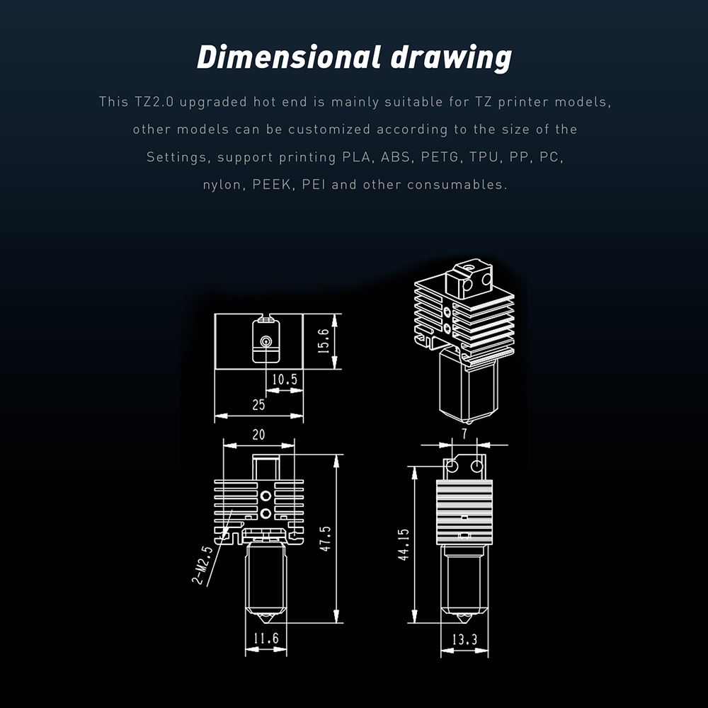 Hotend amélioré d'imprimante 3 - 3D Printing X1 Carbon avis et prix