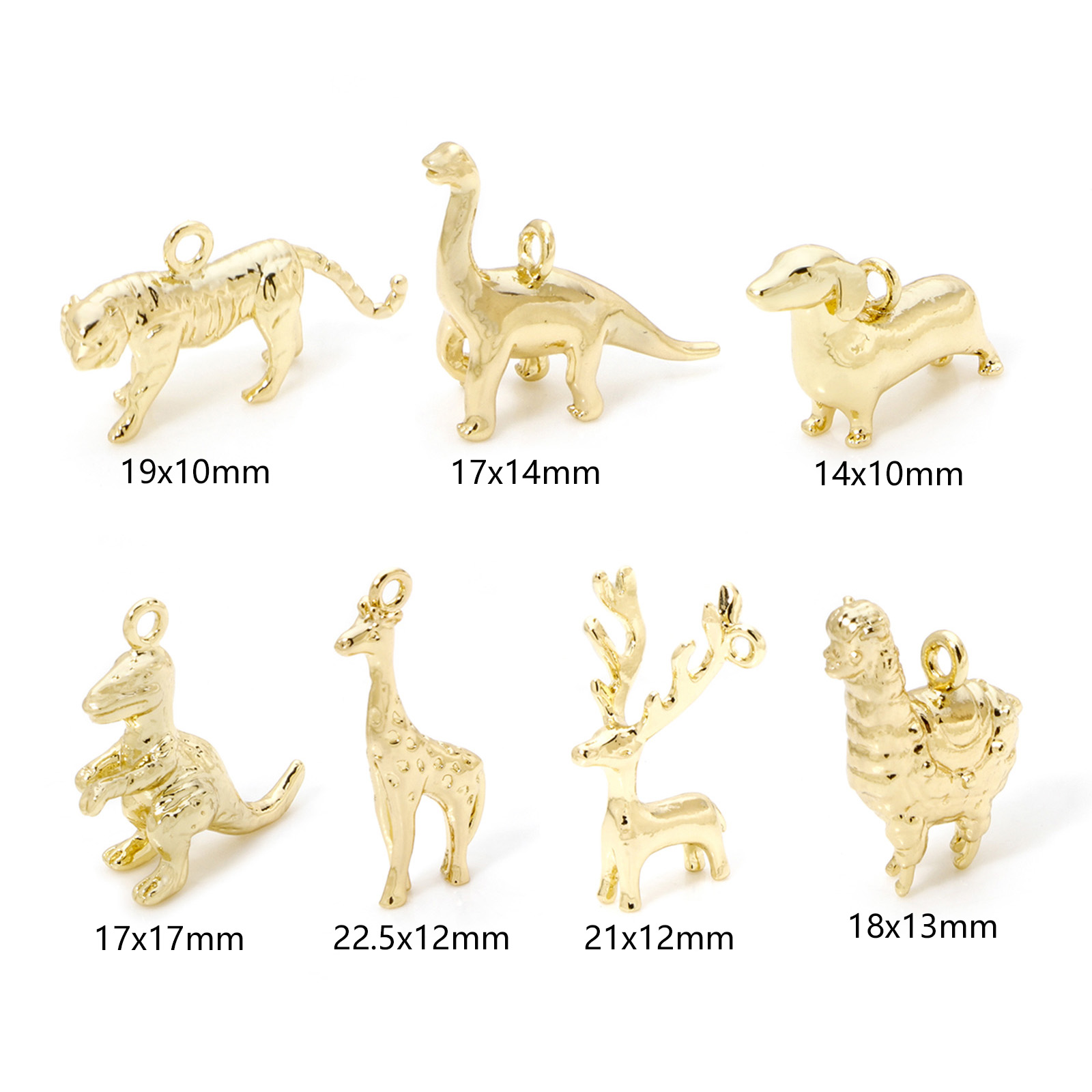 Breloques en laiton plaqué or  - 3D Printing Jewellery avis et prix