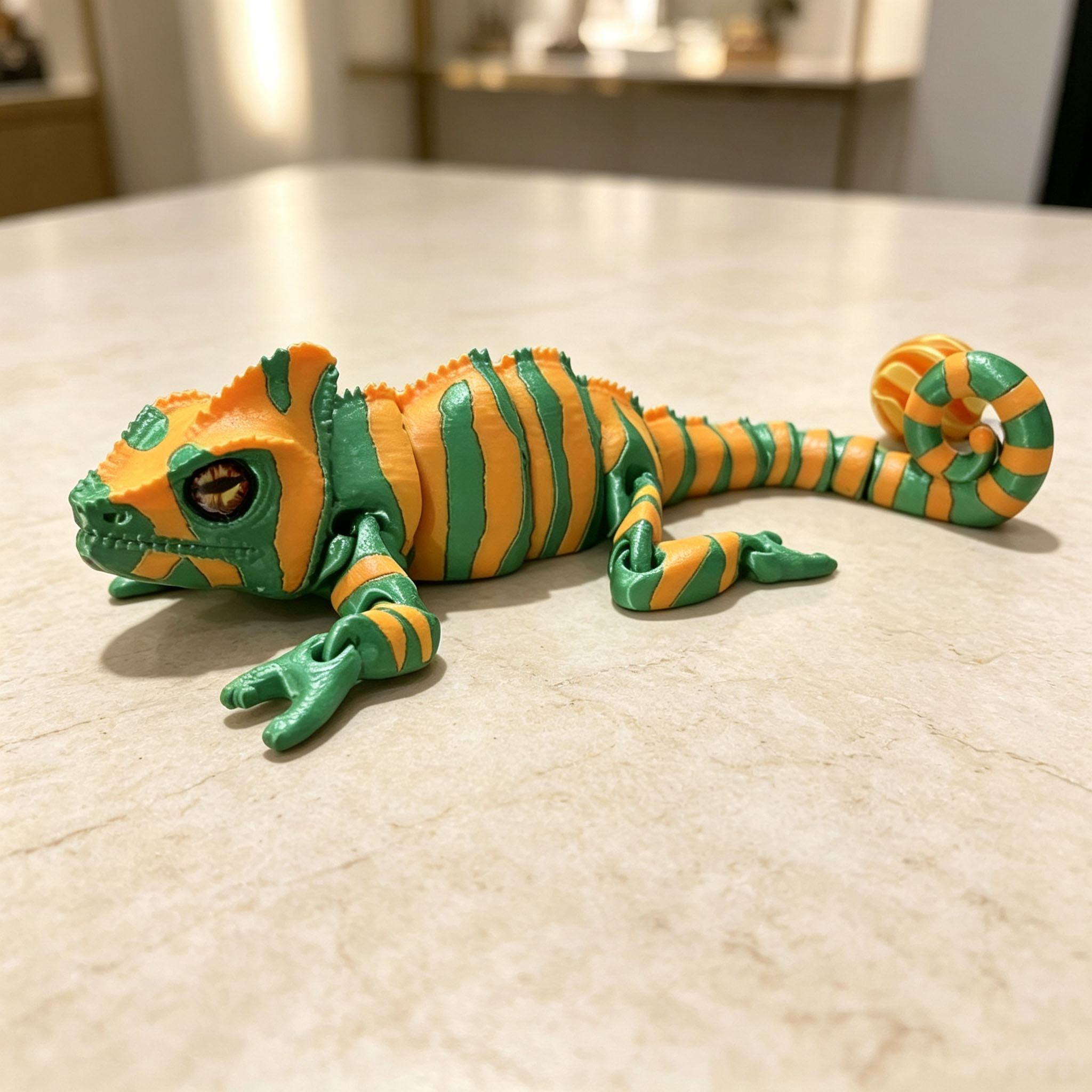 Modèle de lézard caméléon impr - 3D Printing Lizard avis et prix