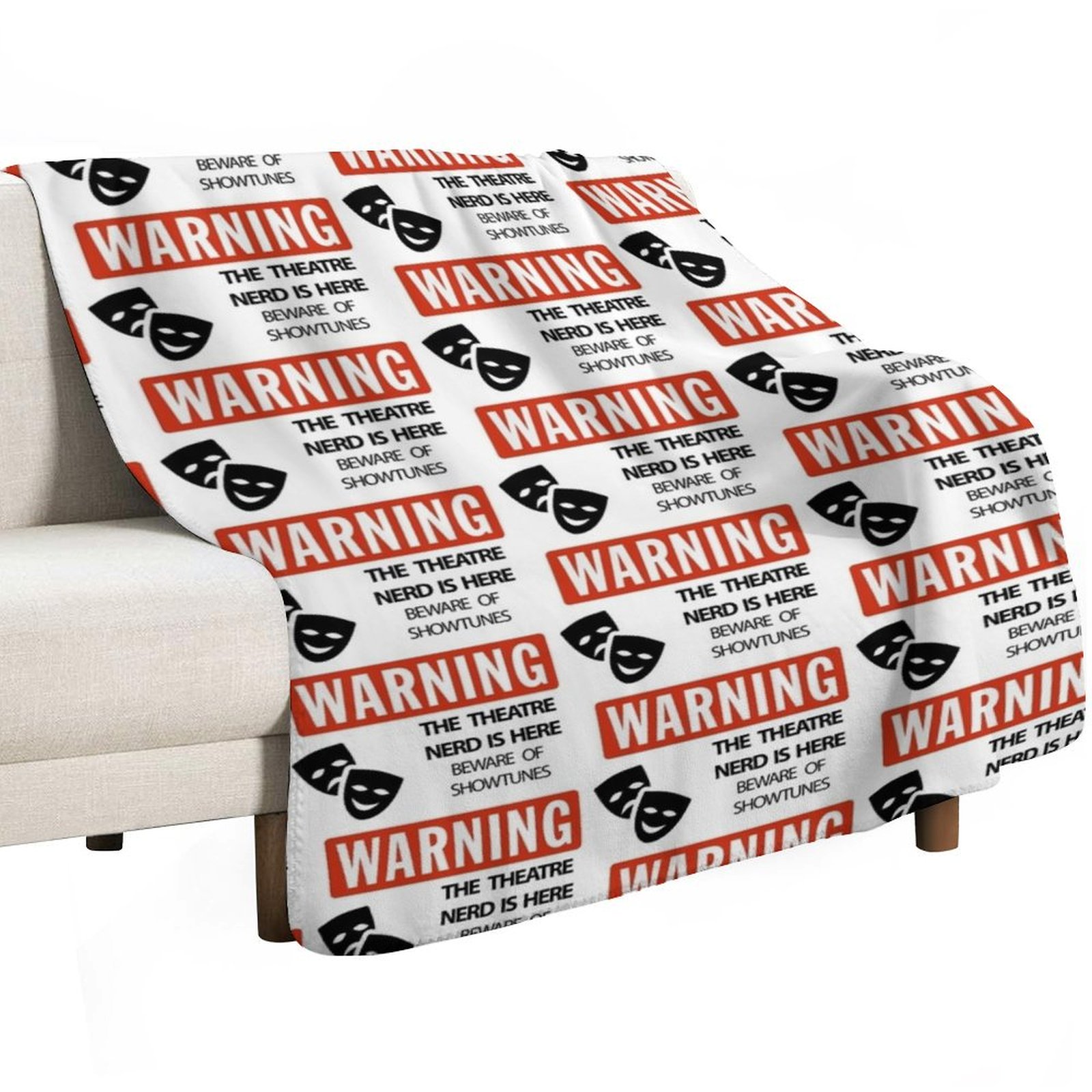 Couverture de lit « WARNING Th - 3D Printing Nerd avis et prix