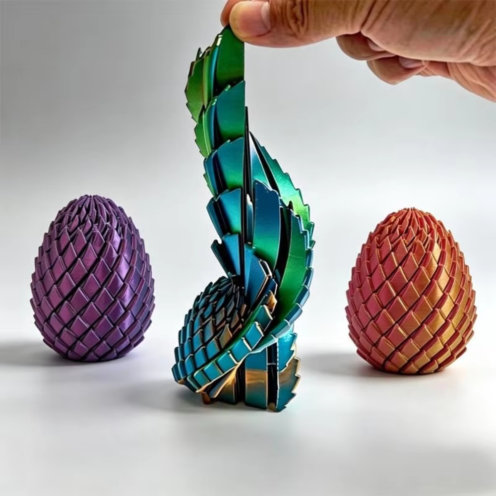 Jouet œuf de dragon torsadé im - 3D Printing Lizard avis et prix