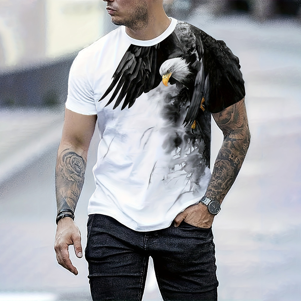 T-shirt pour homme à séchage r - 3D Printing Eagle avis et prix