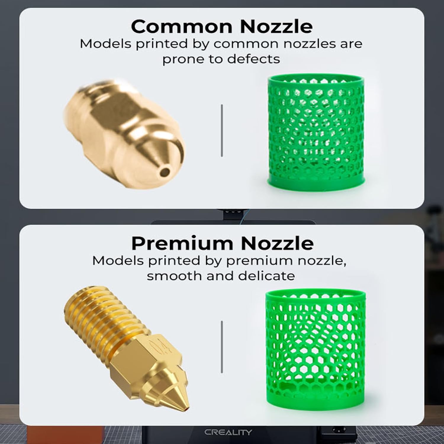 Buse Creality Ender 3 V3 SE av - 3D Printer Nozzle Brass avis et prix