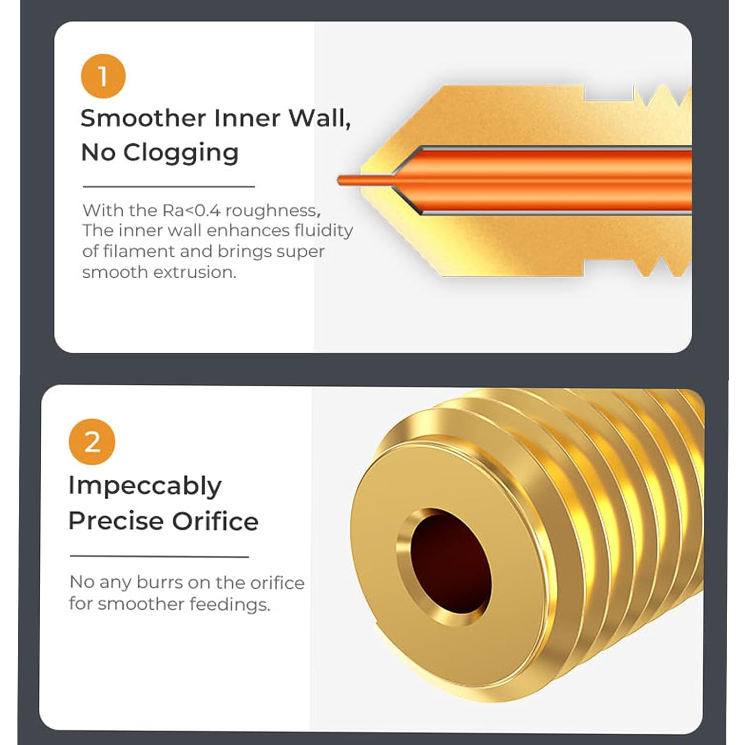 Buse Creality Ender 3 V3 SE av - 3D Printer Nozzle Brass avis et prix