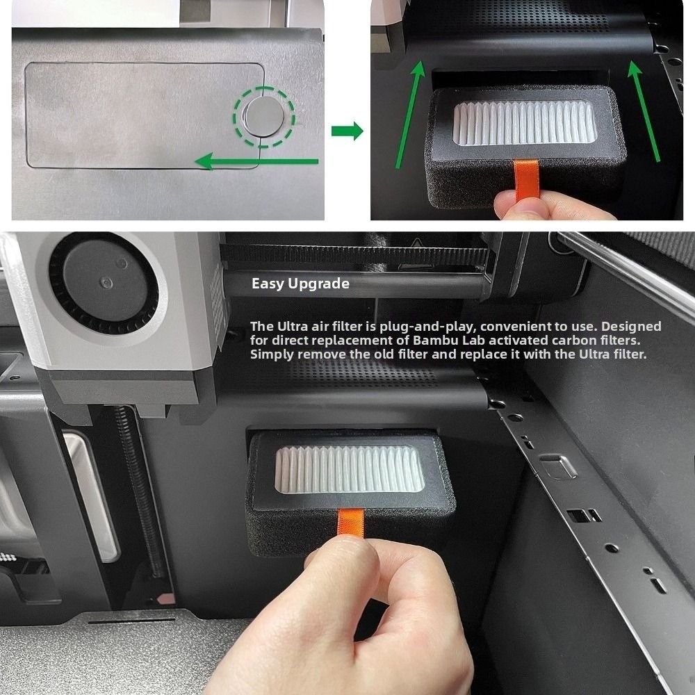 Remplacement HEPA 13 + charbon - 3D Printing X1 Carbon avis et prix