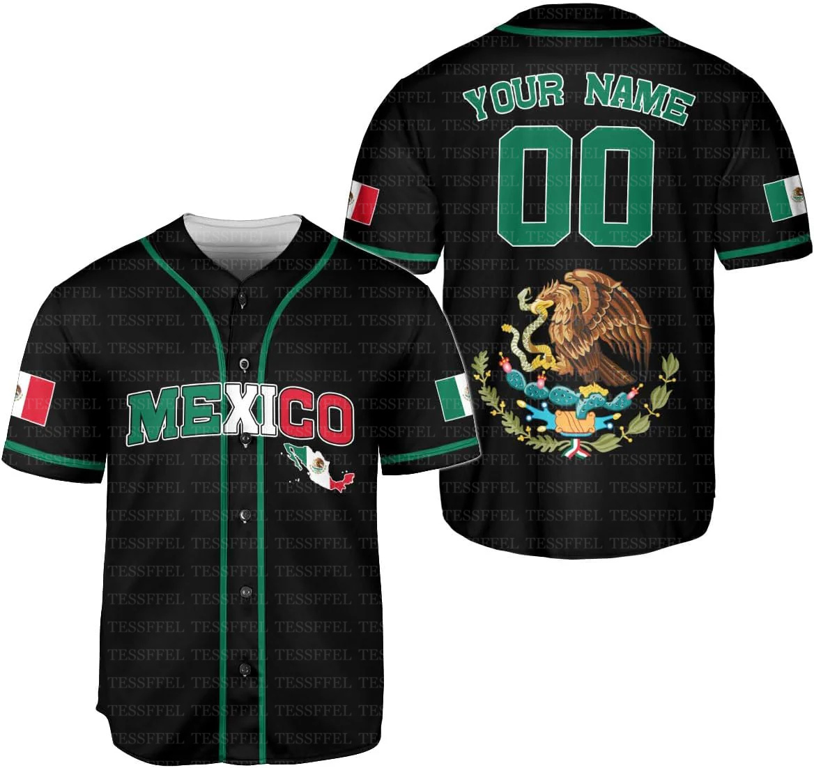 Maillot de baseball rétro unis - 3D Printing Eagle avis et prix