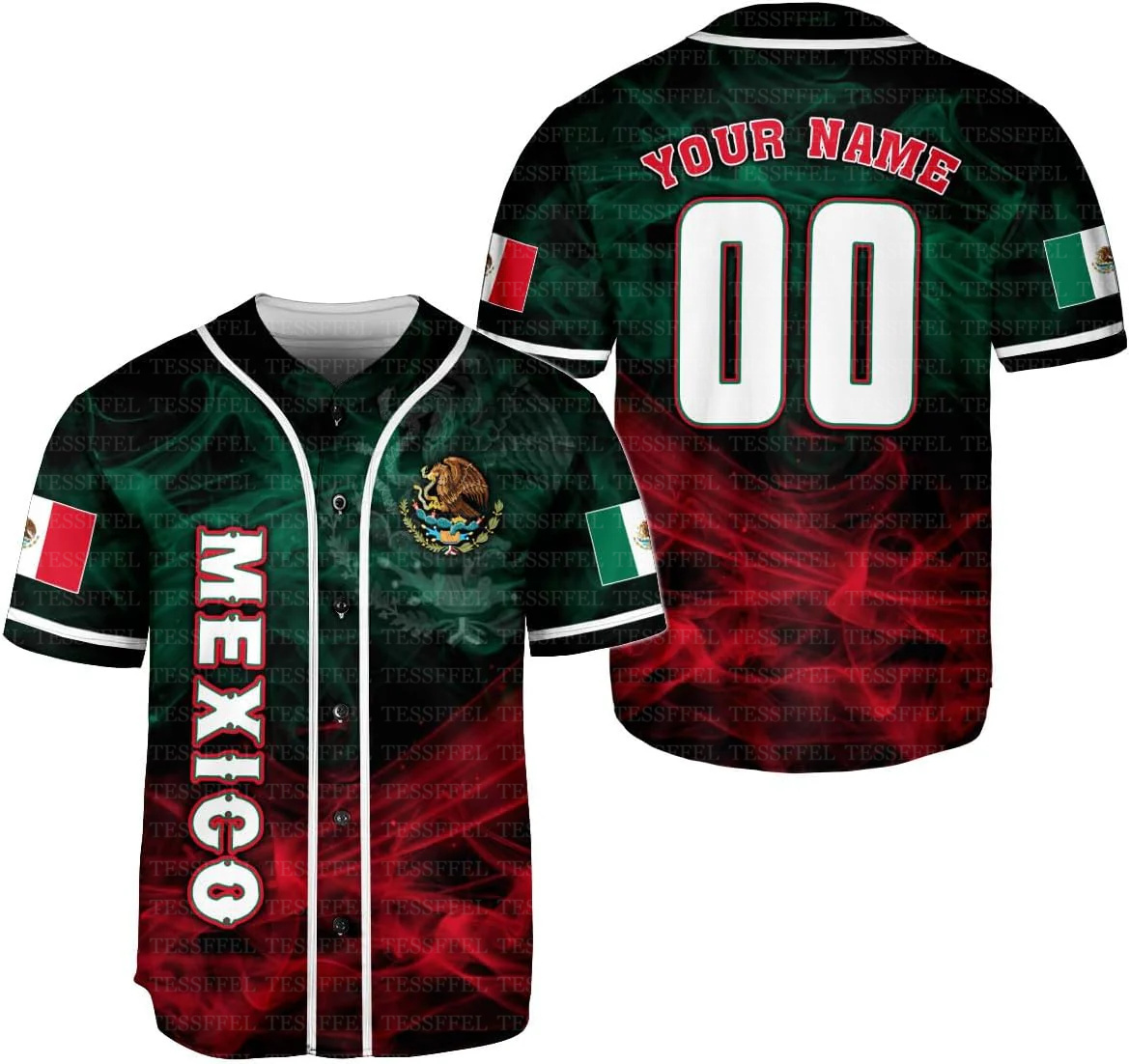 Maillot de baseball rétro unis - 3D Printing Eagle avis et prix